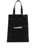 Jil Sander Book logo-print tote bag - Black