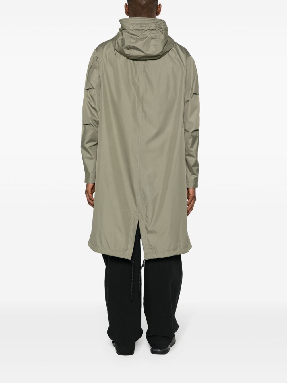 Shop Apc Anthony Long-length Parka In Green