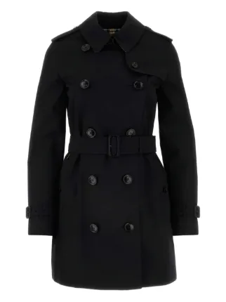 コート Burberry Black Cotton Trench Coat Burberry Black Trench Coat ○ Labellov ○ Buy and Sell