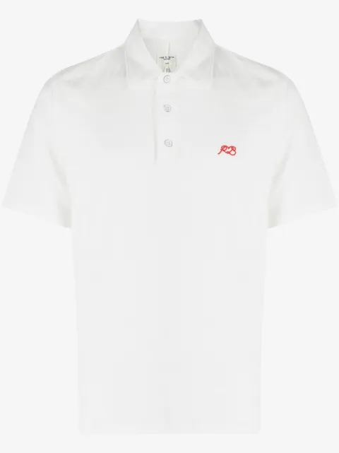 rag & bone Polo con ricamo