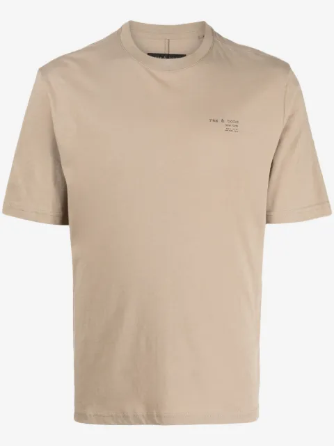 rag & bone logo-print T-shirt