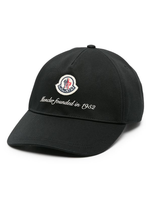 Moncler logo-patch Baseball Cap - Farfetch