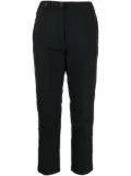 Snow Peak quilted straight-leg trousers - Black