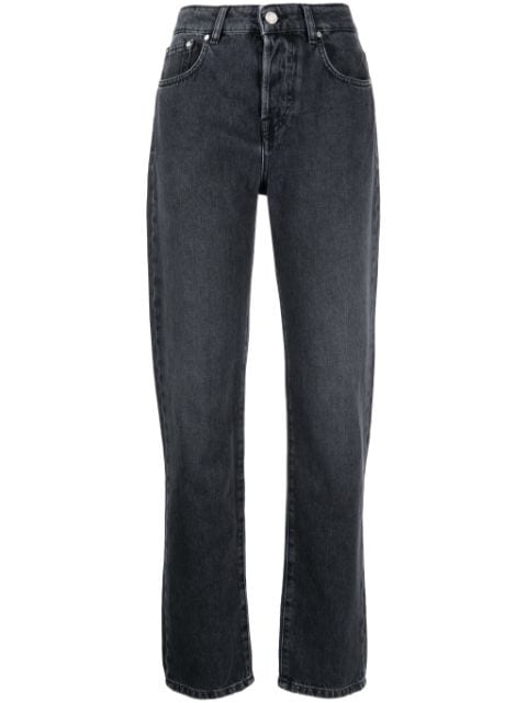 Trussardi high-waisted straight-leg jeans