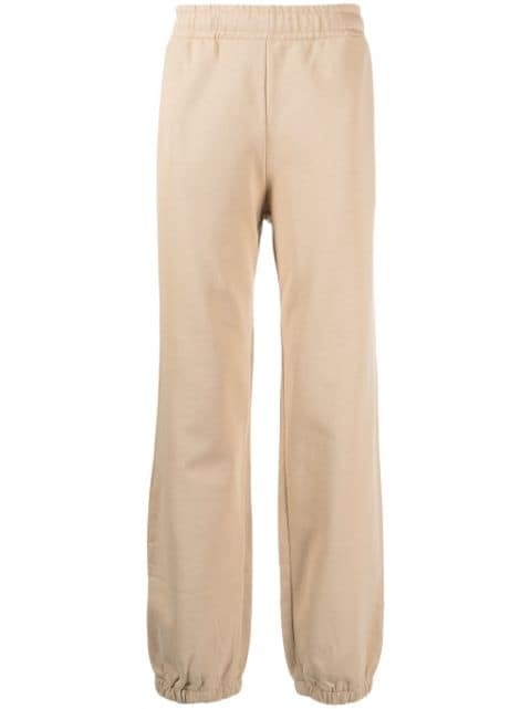 Trussardi elasticated-waistband straight-leg track pants