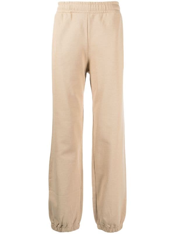 Straight Track Pants with Elasticated Waistband