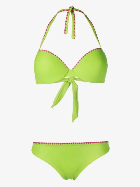 TWINSET push-up glitter bikini set