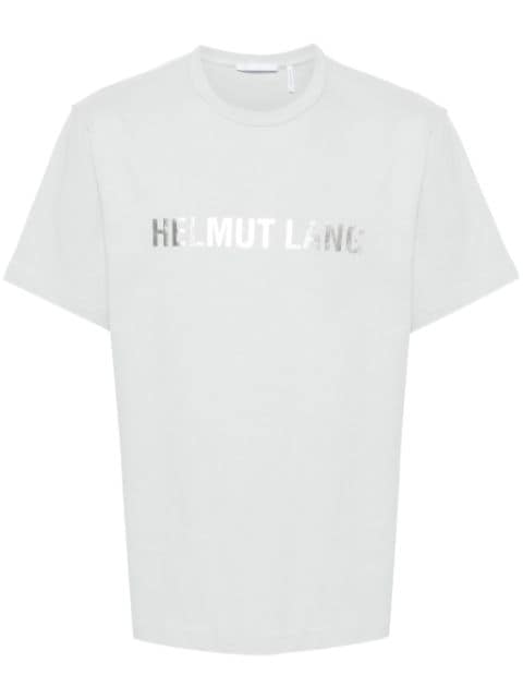 Helmut Lang metallic-detail cotton T-shirt