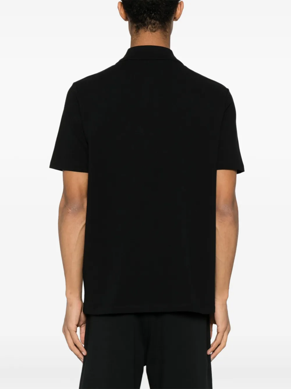 Balmain Poloshirt met logo Zwart