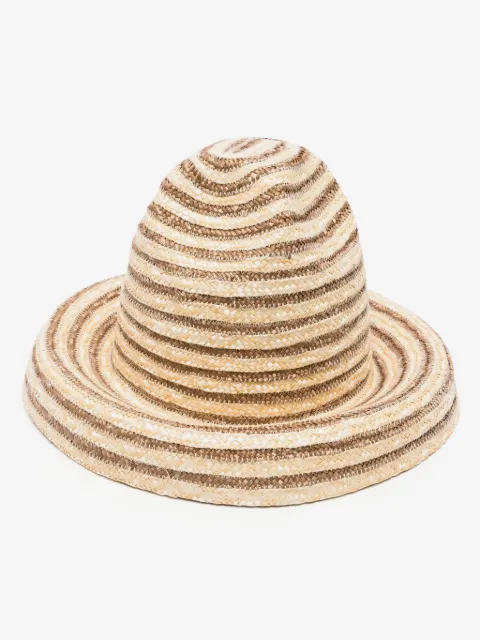 Cult Gaia bob en paille Magda à design tressé