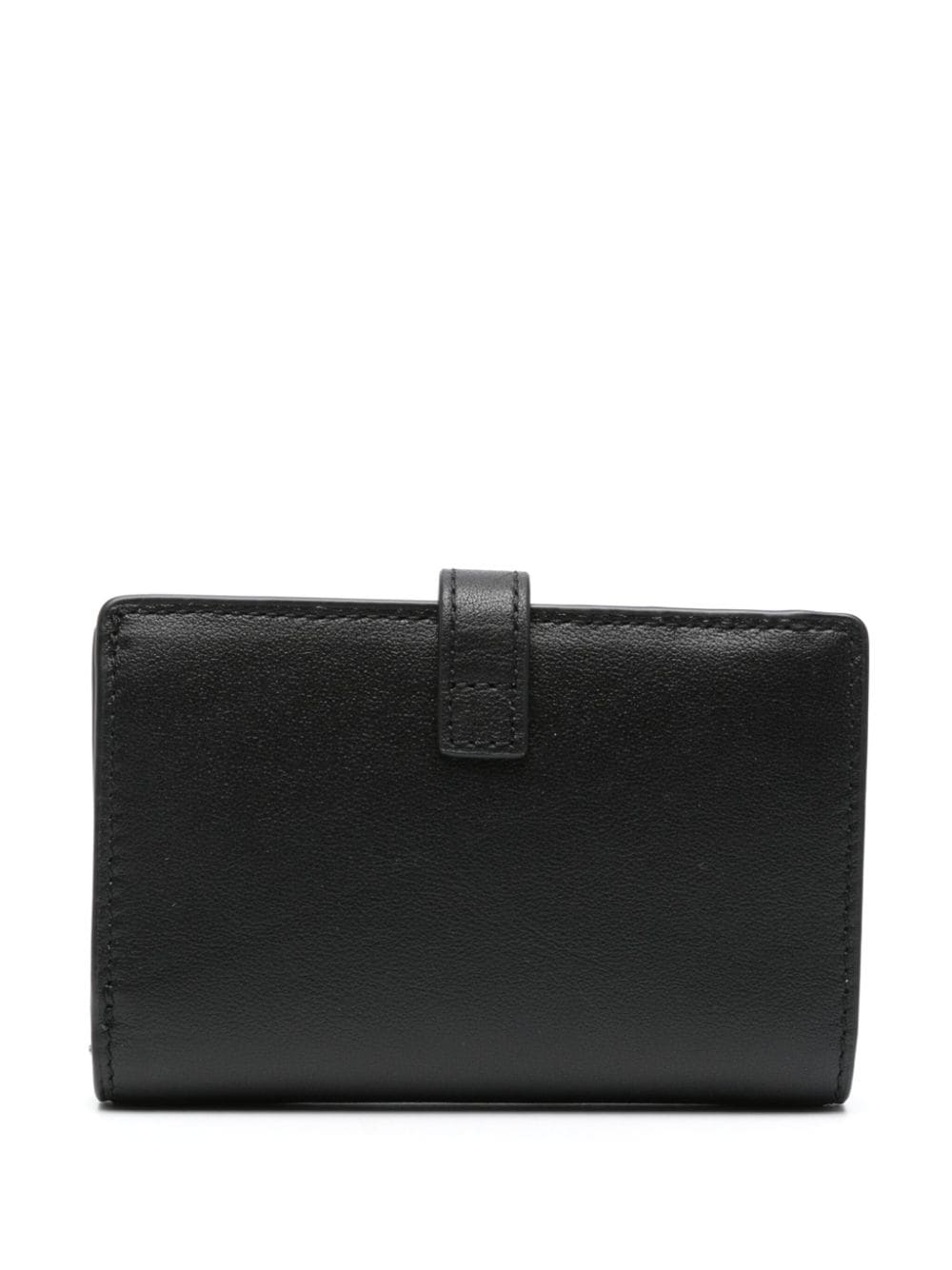 Shop Furla Flow Bi-fold Wallet In Black