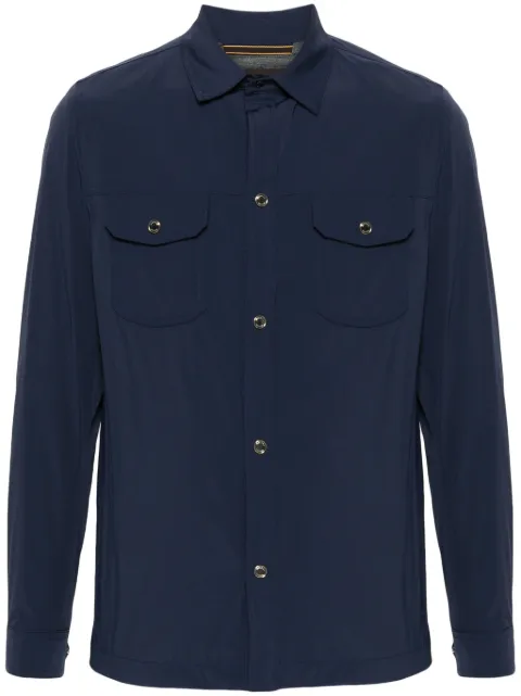 Moorer long-sleeve shirt jacket