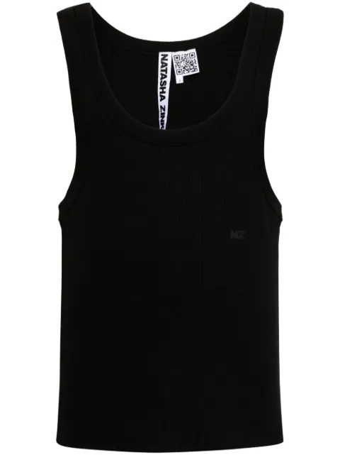 Natasha Zinko logo-print tank top 