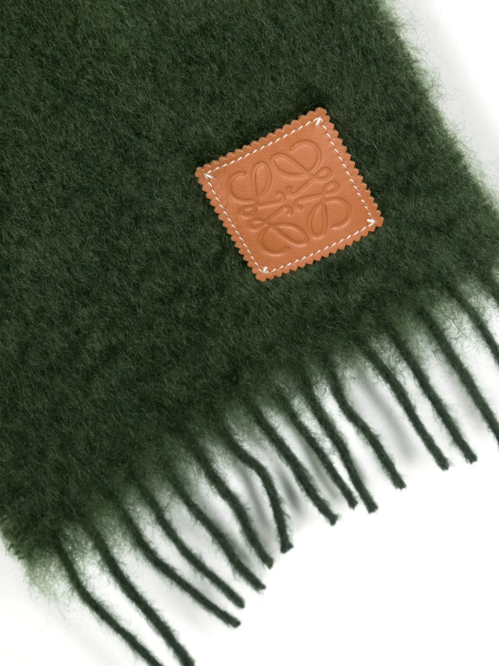 LOEWE Sjaal van mohairmix - Groen