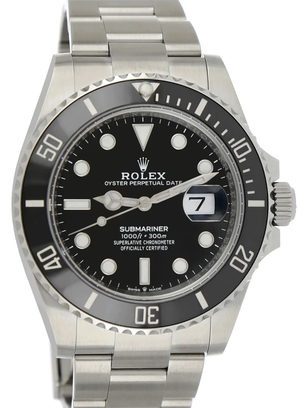 Rolex 2023 pre-owned Submariner Date 41mm - Zwart