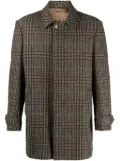 A.N.G.E.L.O. Vintage Cult 1990s checked virgin wool coat - Brown