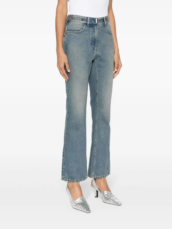 【お得】 Givenchy FARFETCH | Blue | Jeans straight-leg 4G-motif パンツ