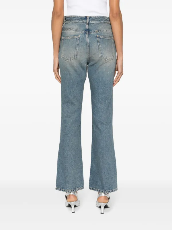 Givenchy 4G-motif straight-leg Jeans | Blue | FARFETCH