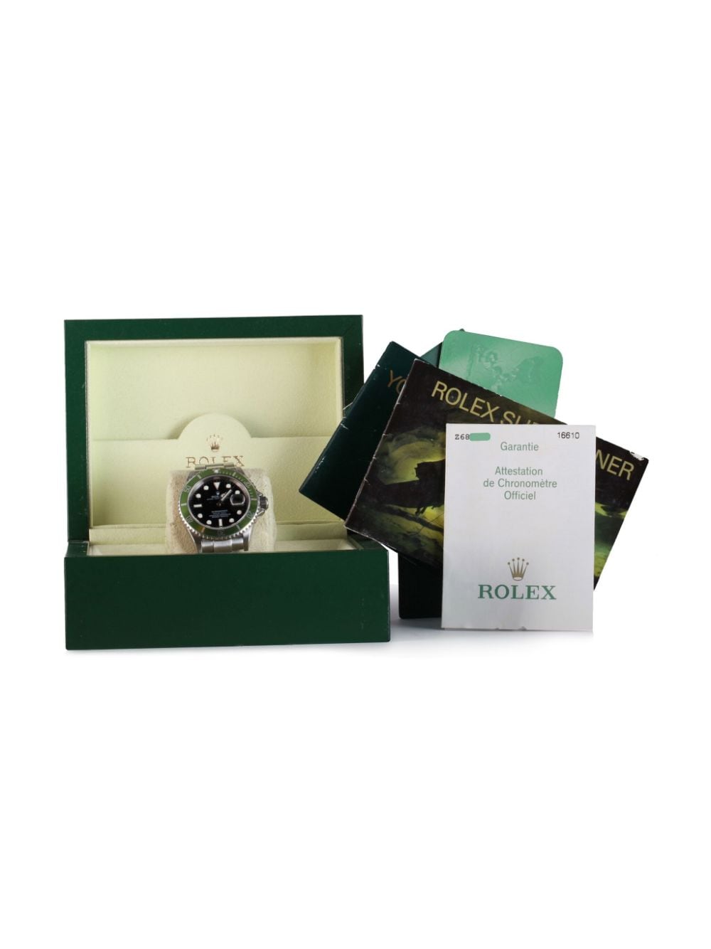 Pre-owned Rolex 2007  Submariner Date 40mm In Black