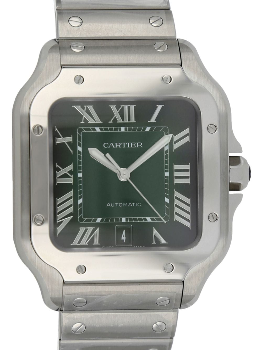 Cartier 2023 unworn Santos 41mm - Groen