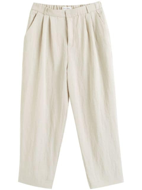 Chinti & Parker straight-leg cropped trousers