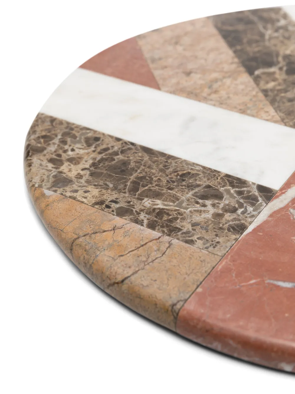 Soho Home Multicolour Parfett Marble Board In White
