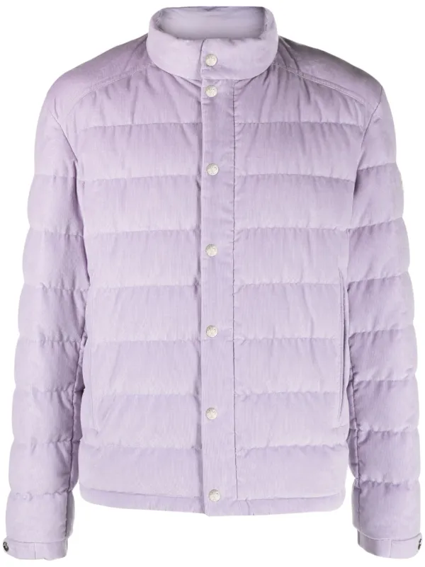 Mens purple hot sale down jacket