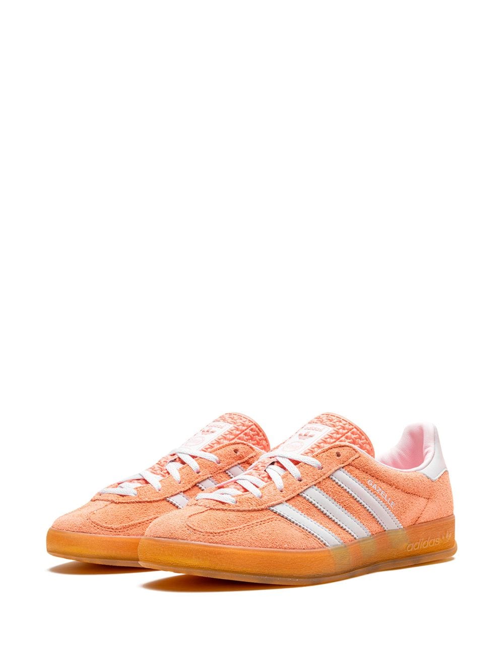 Shop Adidas Originals Gazelle Indoor "wonder Clay" Sneakers In Orange