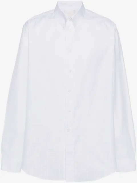 Givenchy camisa con motivo 4G