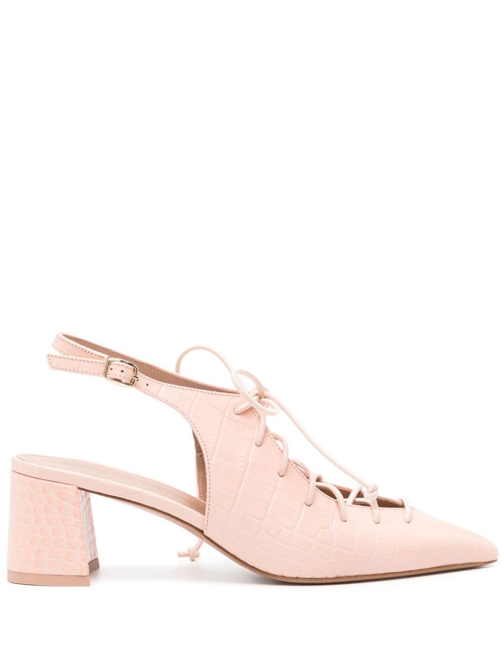 Malone Souliers Alessa 45mm Leather Pumps In Pink