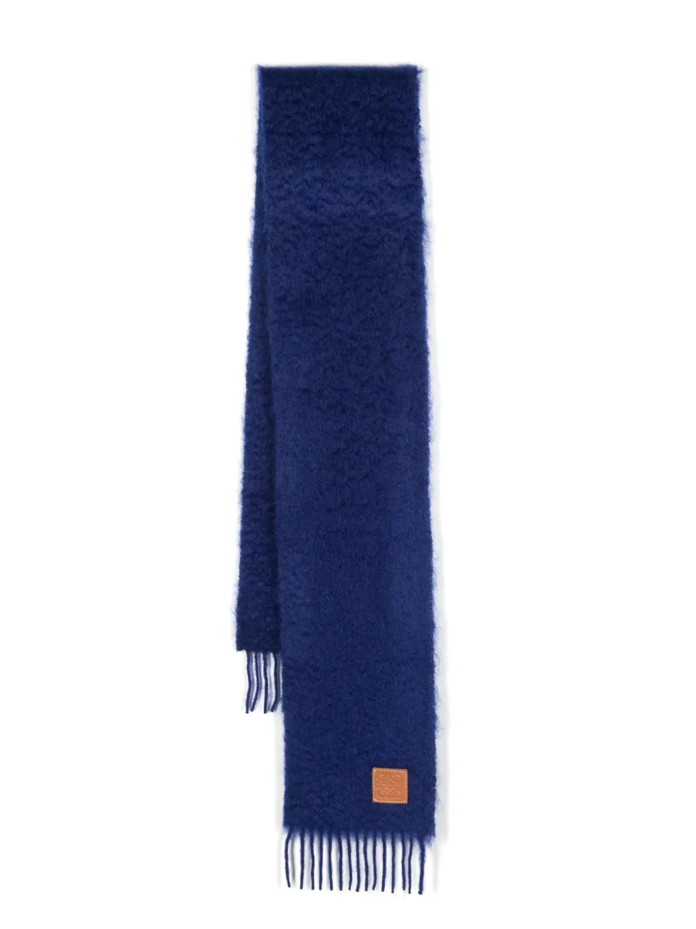 LOEWE mascada con anagrama en relieve | azul | Image 1
