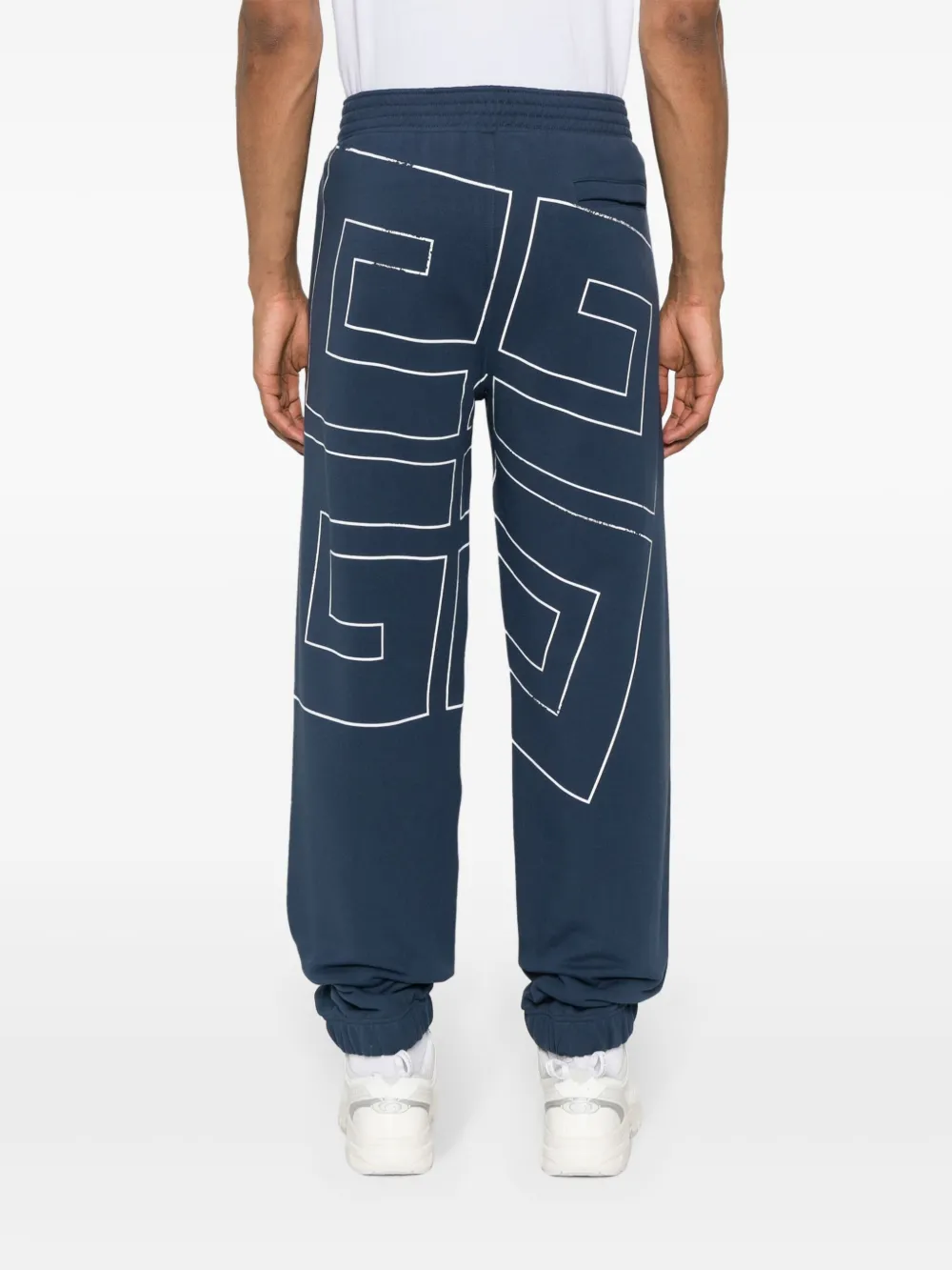 Givenchy Trainingsbroek met logoprint Blauw