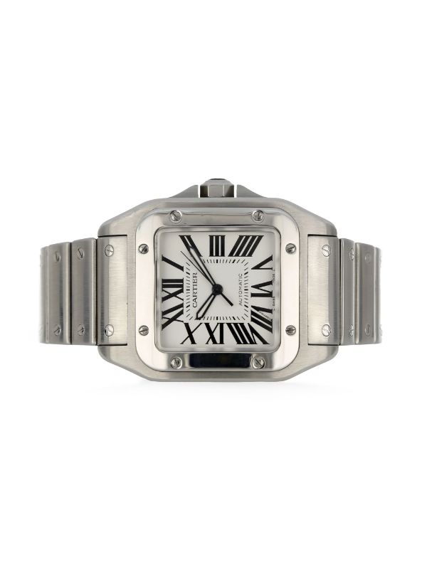 Pre owned cartier outlet santos 100