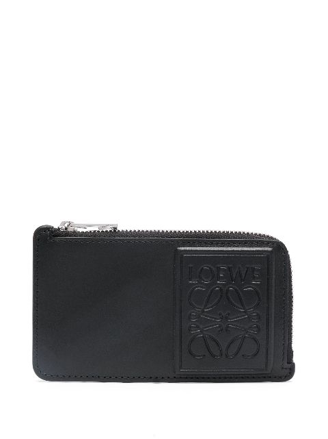 LOEWE debossed-Anagram leather wallet Men