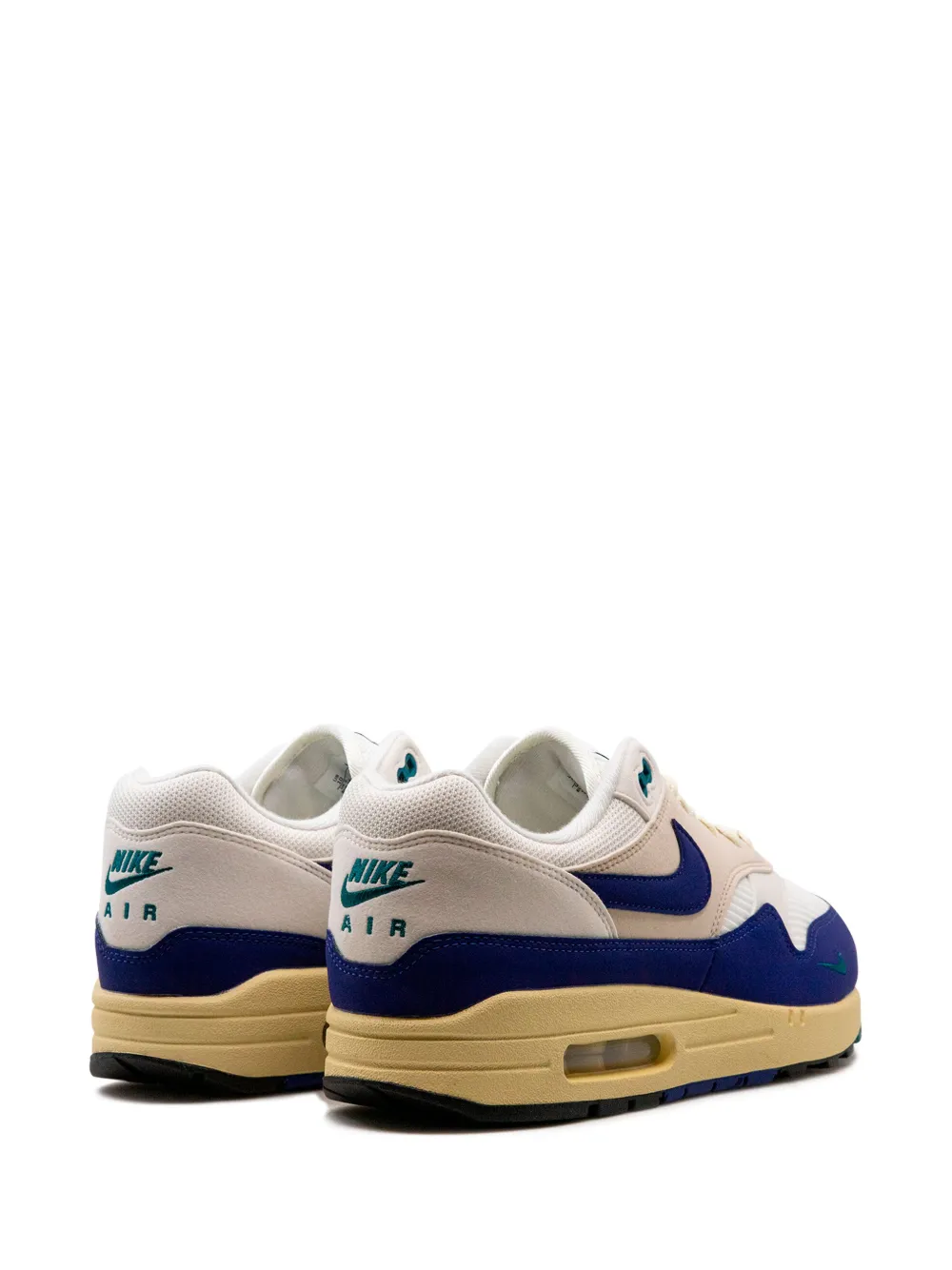 Shop Nike Air Max 1 "athletic Department Deep Royal Blue" Sneakers In White