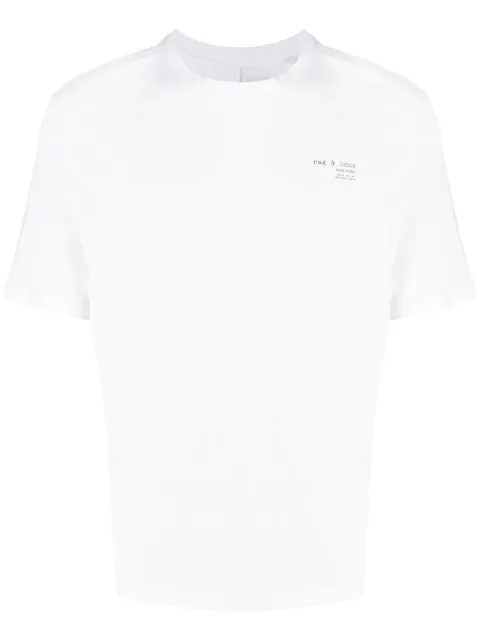rag & bone 425 logo-print cotton T-shirt