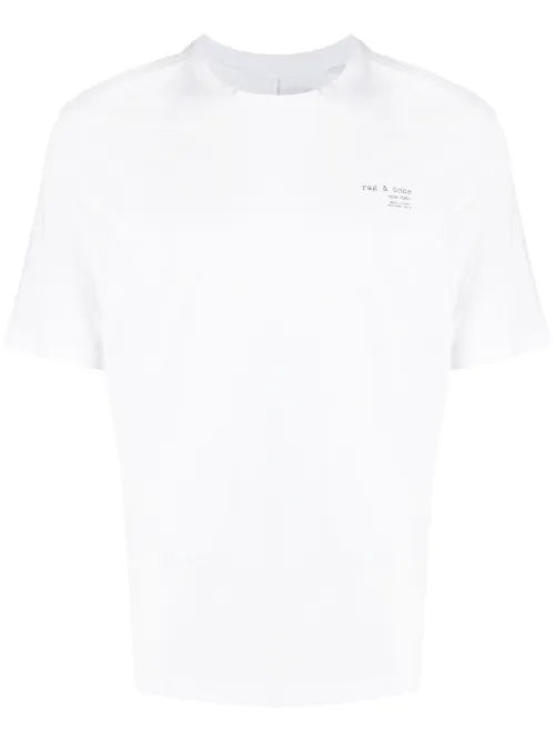 T-shirt en coton à logo imprimé - rag & bone - Modalova