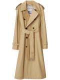 Burberry gabardine trench coat - Neutrals