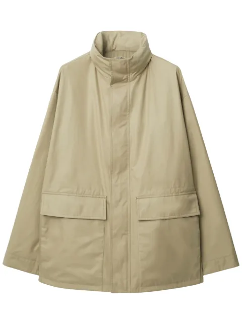 Burberry chamarra con motivo EKD bordado