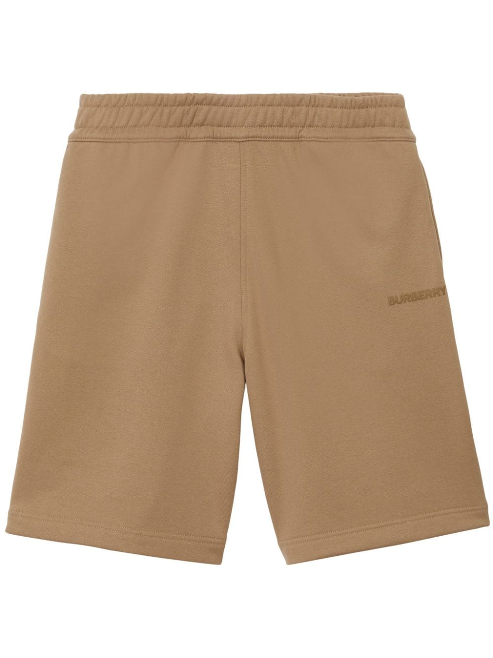 Burberry Shorts sportivi con applicazione - Marrone