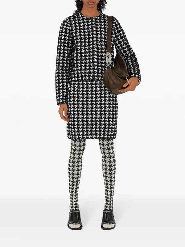 【早い者勝ち】bibiy houndstooth check puff op Micro Houndstooth Check Tie in Bubblegum Pink | Bows-N-Ties.com