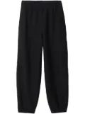 Burberry Equestrian Knight elasticated-waist track pants - Black