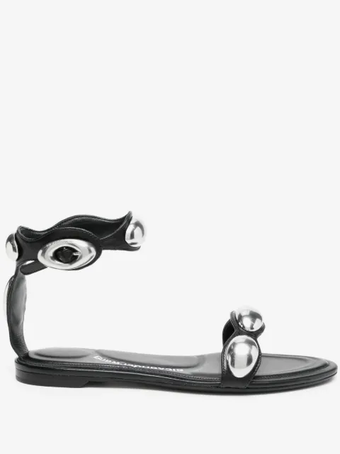 Alexander Wang dome leather sandals