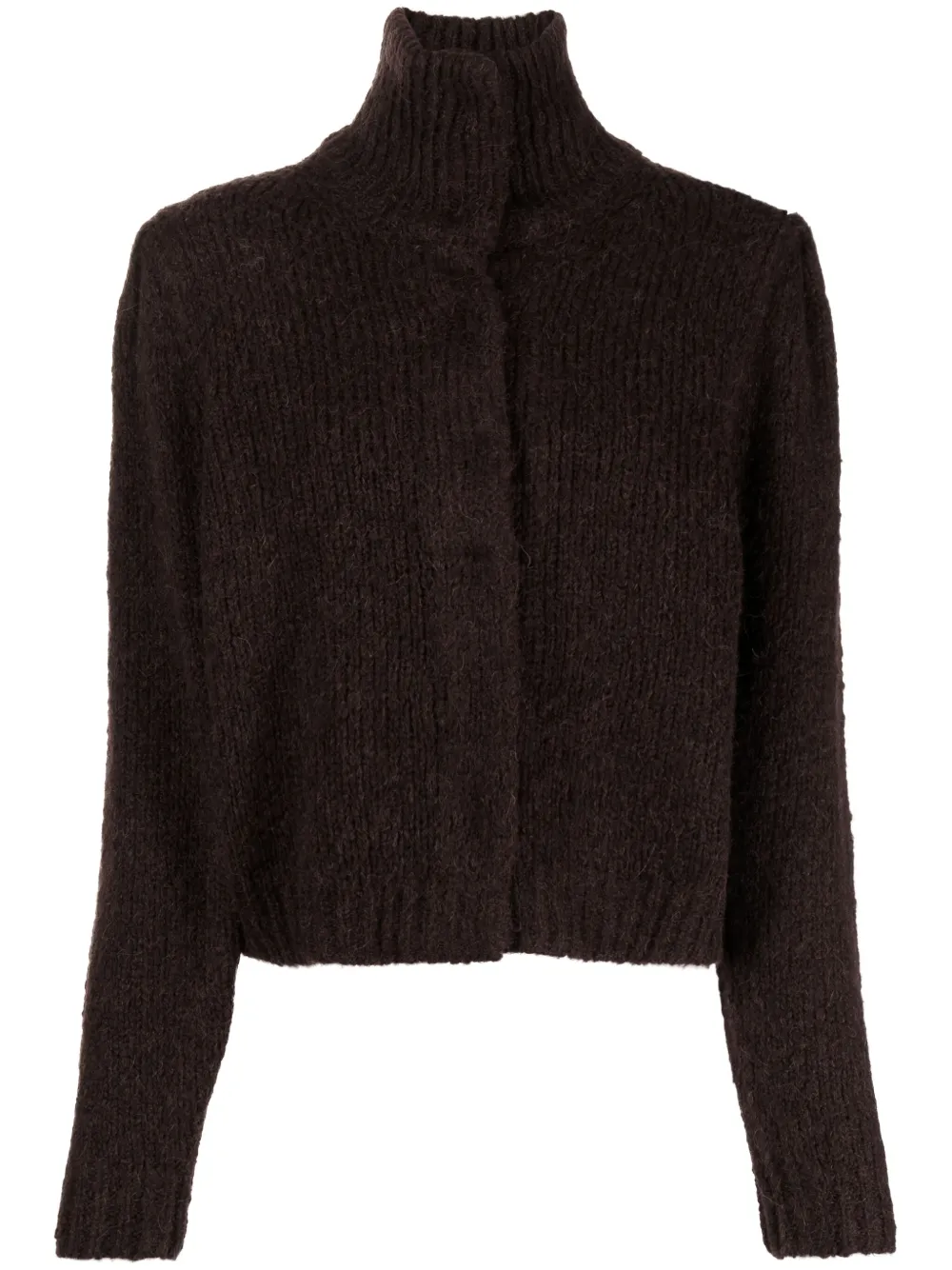 STUDIO TOMBOY Vest met verborgen sluiting Bruin