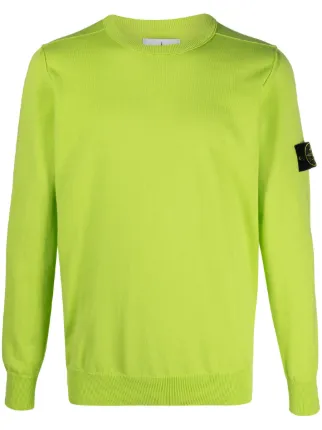 Green stone island jumper hotsell