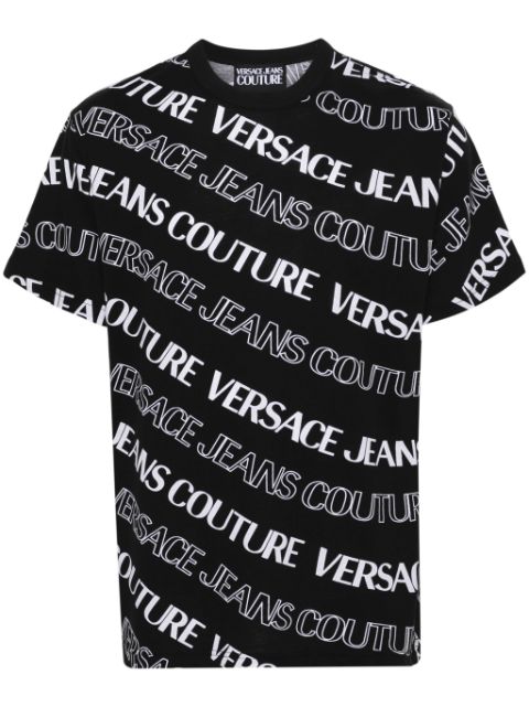 Versace Jeans Couture logo-print cotton T-shirt Men