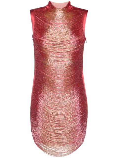 Cult Gaia Kyma beaded minidress