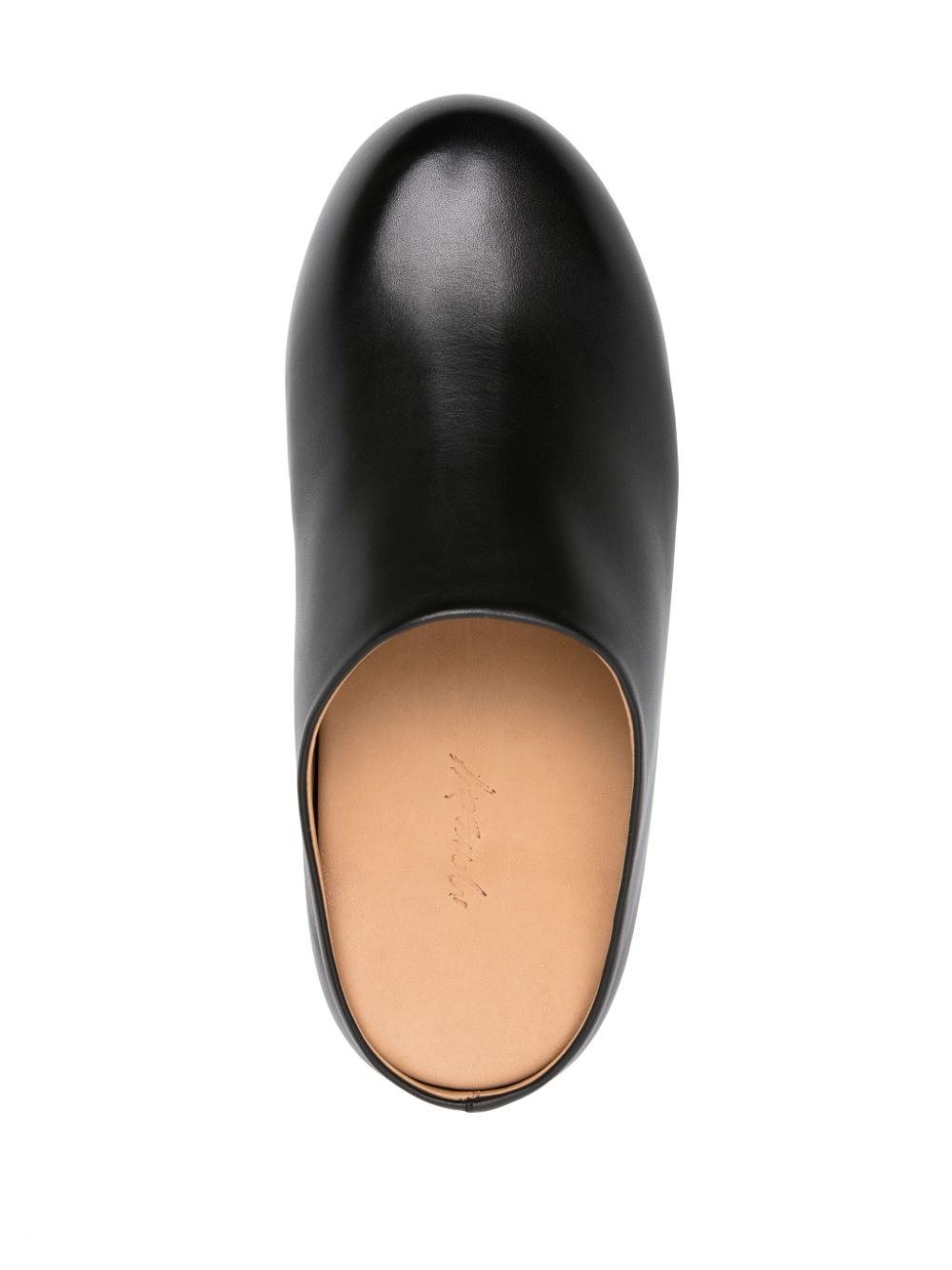 Shop Marsèll Accom Leather Slippers In Black