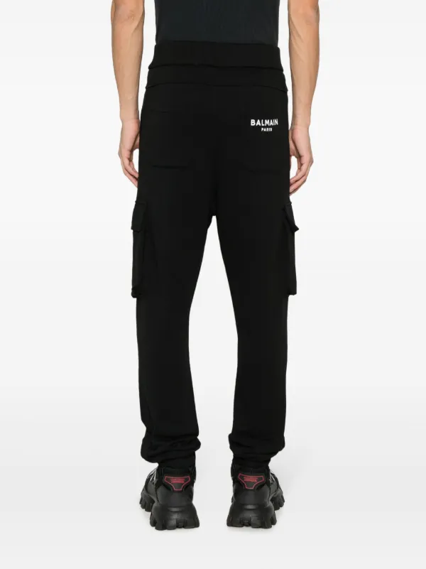 Balmain Clothing Balmain Track Pants Balmain Logo-print Cotton
