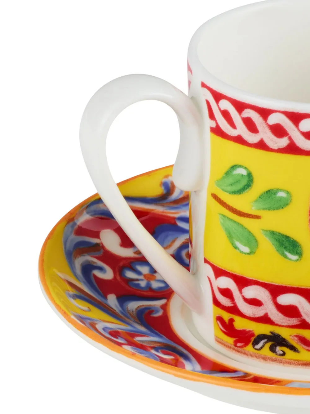 Dolce & Gabbana X Bialetti Moka Express Coffee Maker And Espresso Cups (set Of Two) In White